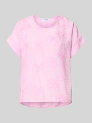 Regular Fit T-Shirt aus Viskose-Mix Modell 'Anni' von ZABAIONE Pink - 16