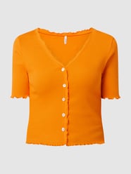 Shirt mit Rippenstruktur Modell 'Laila' von Only Orange - 7