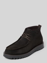 Boots aus Rindsvelours mit Profilsohle von Marc O'Polo - 46