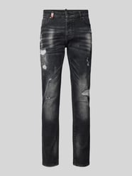 Slim Fit Jeans mit 5-Pocket-Design Modell 'ANGEL' von 2Y Studios Grau - 41