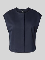 Wide fit gilet met ronde hals, model 'Umandy' van Someday - 7
