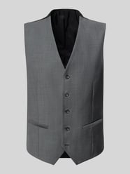 Regular Fit Weste aus reiner Schurwolle Modell 'Carlton' von CG – CLUB of GENTS - 45