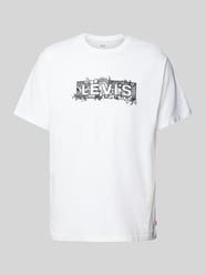 T-Shirt mit Label-Print von Levi's® Weiß - 25