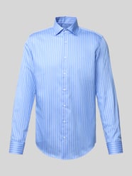 Slim fit zakelijk overhemd met knoopsluiting van SEIDENSTICKER - 29