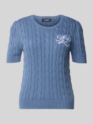Strickpullover mit Label-Stitching Modell 'TARJYLL' von Lauren Ralph Lauren - 1