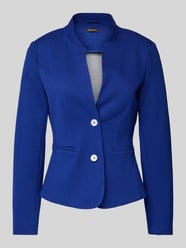 Blazer mit Stehkragen von More & More Blau - 11