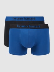 Trunks mit elastischem Logo-Bund von Bruno Banani Blau - 13