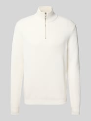 Sweter z dzianiny krój regular fit z dodatkiem wełny od Antony Morato - 14