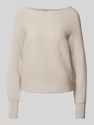 Strickpullover mit U-Boot-Ausschnitt Modell 'ADALINE' von Only Beige - 35