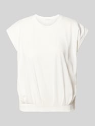 t-shirt z okrągłym dekoltem i krótkimi rękawami od Christian Berg Woman - 34