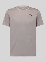 Regular Fit Sport-T-Shirt mit Logo-Print von PUMA Performance Beige - 12