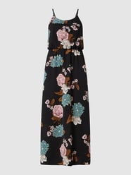 Maxi-jurk met all-over motief, model 'Winner' van Only Grijs / zwart - 47