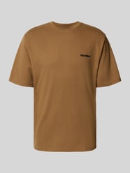 T-shirt z logo i okrągłym dekoltem od REVIEW - 22
