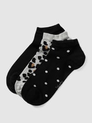 Socken mit Label-Print im 2er-Pack von Jake*s Casual Schwarz - 11