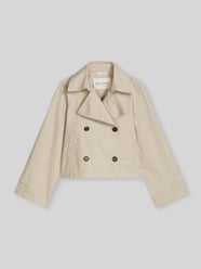 Relaxed Fit Trenchjacke aus Baumwolle von Marc O'Polo Beige - 21