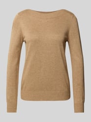 Pullover aus Viskose-Baumwoll-Mix von s.Oliver RED LABEL Beige - 37