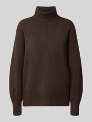 Rollkragenpullover mit Teilungsnaht-Detail von PIECES - 42