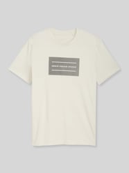 t-shirt o kroju regular fit z czystej bawełny od Tom Tailor Denim - 10