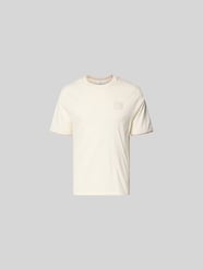 Slim Fit T-Shirt aus Baumwolle von MAISON KITSUNÉ Beige - 43