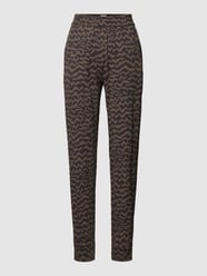 Pyjamabroek met all-over motief van Schiesser Grijs - 5
