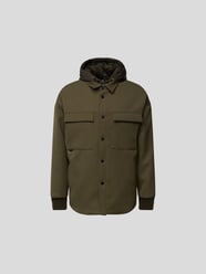Wolljacke mit Pattentaschen von Stylebop Grün - 30
