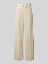 Corduroy broek met trekkoord en steekzakken van Marc Cain - 10