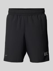 Sweatshorts met elastische band van EA7 Emporio Armani - 24