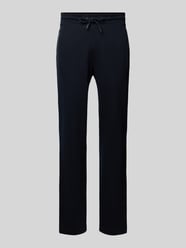 Regular Fit Sweatpants mit Tunnelzug von bugatti Blau - 16