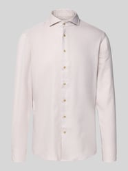 Regular Fit Business-Hemd mit Haifischkragen Modell 'Cutaway' von Profuomo Beige - 10