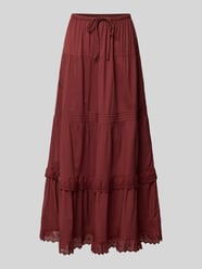 Schmaler Maxi-Rock aus reiner Baumwolle Modell 'SANDY' von VERO MODA - 42