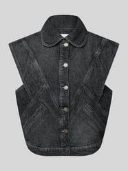 Jeansgilet met strookzakken, model 'MAX' van Bash - 3