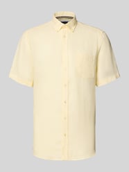 Regular Fit Freizeithemd aus Leinen von Christian Berg Men - 8