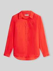 relaxed fit blouse met lange mouwen van puur linnen van Tommy Hilfiger - 4