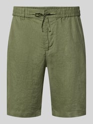 Korte broek van linnen met achterzakken van GANT - 18