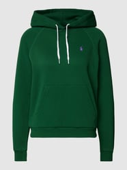 Hoodie met labelstitching van Polo Ralph Lauren Groen - 18