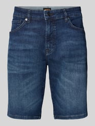 szorty jeansowe o kroju regular fit z mieszanka bawełny model 'RE.MAINE' od BOSS Orange - 34