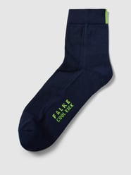 Socken mit elastischem Rippenbündchen Modell 'Cool Kick' von Falke Blau - 15