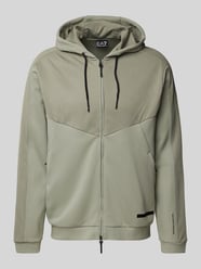 Sweatjacke mit Kapuze von EA7 Emporio Armani Grün - 35