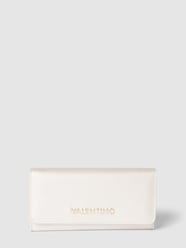 Portemonnee met labeldetail, model 'Divina' van VALENTINO BAGS Grijs / zwart - 36