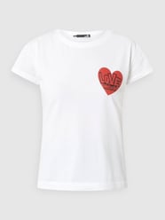 T-shirt met logoprint  van Love Moschino Wit - 37