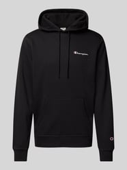 Hoodie mit Label-Stitching von CHAMPION Schwarz - 33