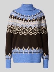 Gebreide pullover met ribboorden, model 'Merla' van FREE/QUENT - 22