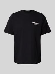 T-Shirt mit Label-Print Modell 'DUCKS' von Carhartt Work In Progress Schwarz - 3