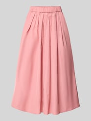 Midirock mit elastischem Bund von Christian Berg Woman Selection Orange - 8
