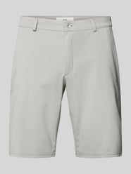 Regular Fit Chino-Shorts mit Gesäßtaschen Modell 'SILVIO' von Brax Grau - 26