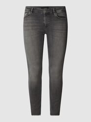 PLUS SIZE skinny fit jeans met stretch, model 'Willy' van ONLY CARMAKOMA Grijs - 14