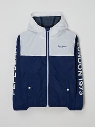 Jacke mit Kapuze Modell 'Mathew' von Pepe Jeans Blau / Türkis - 42