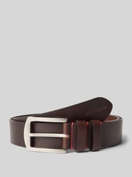 Gürtel aus Leder mit Dornschließe von Pierre Cardin - 1