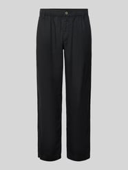 Spodnie lniane z elastycznym pasem model 'KARL LAWRENCE' od JACK & JONES - 46