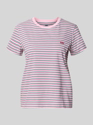 t-shirt o kroju regular fit z czystej bawełny od Levi's® Fuksjowy - 7